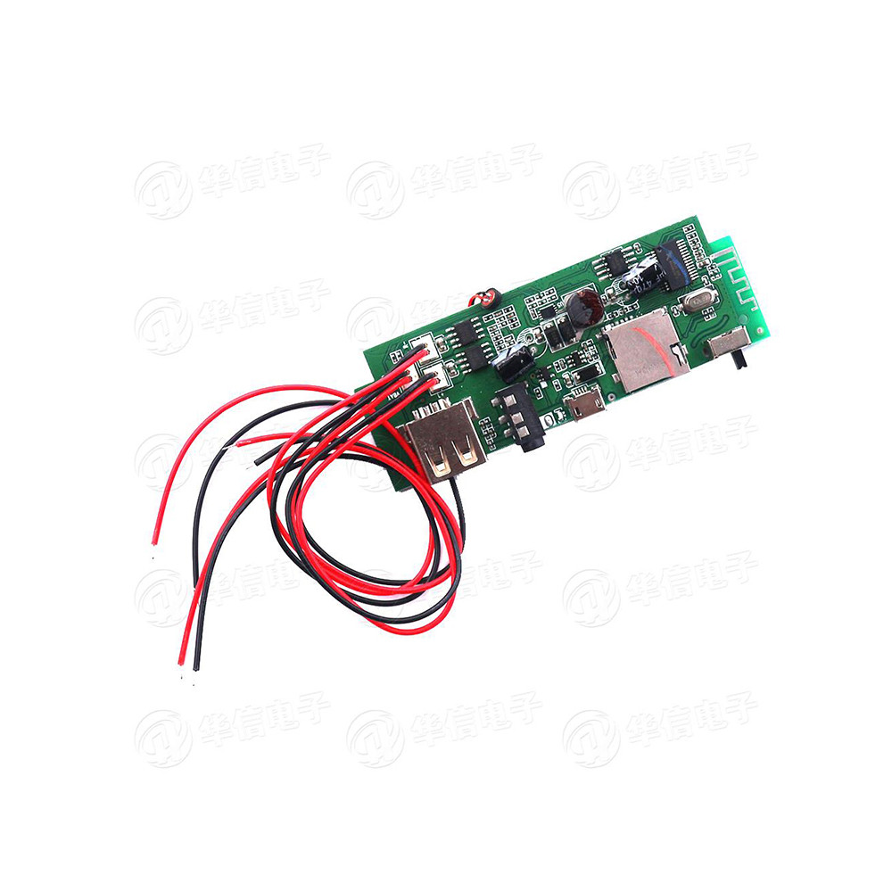 Bluetooth Digital Power Amplifier Trigger Kit Module SD Card+AUX 5w+5W ...