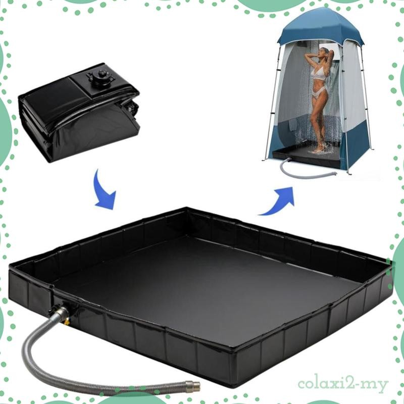 [ColaxiefMY] Shower Tent Awning Base Shower Stall Base Portable Shower ...