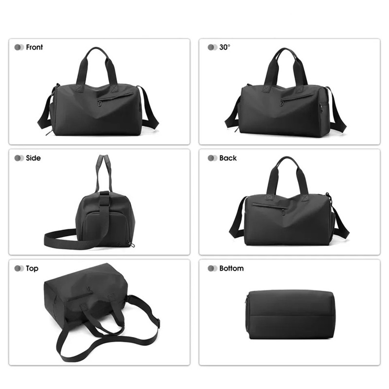 Portable Travel Bag Large Capacity Waterproof Gym Bag For Women Men ...