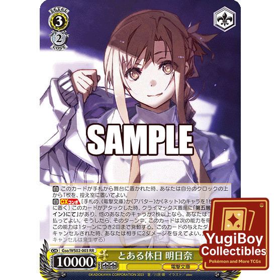 GSO/WS02-003 ASUNA RR