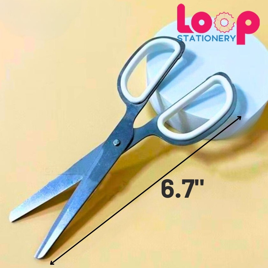 M&G Scissor 170mm All Steel With Soft Rubber | Shopee Malaysia