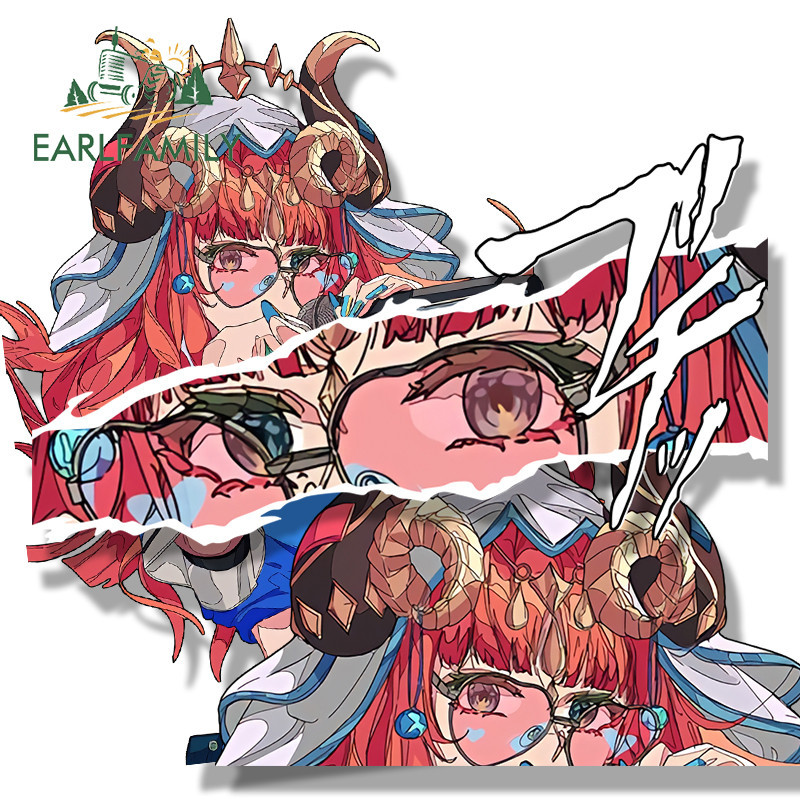 EARLFAMILY 13cm Genshin Imapct Nilou Fanart Car Sticker Anime Laptop ...
