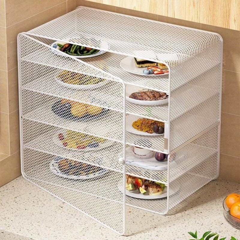 Table cover,multi-layer storage rack,food table cover,kitchen cover ...