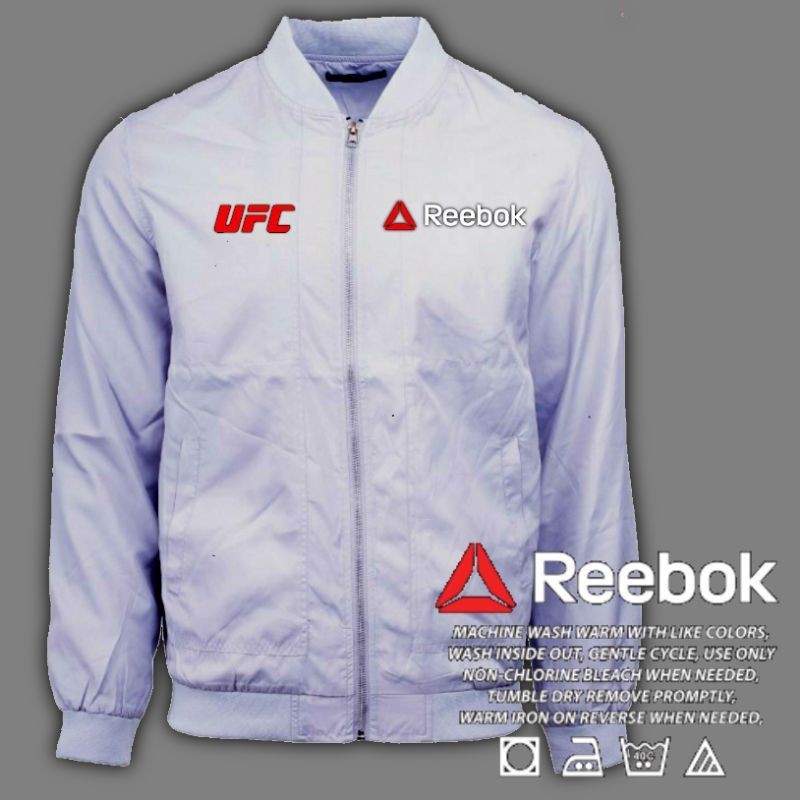 Reebok ufc jacket white sales