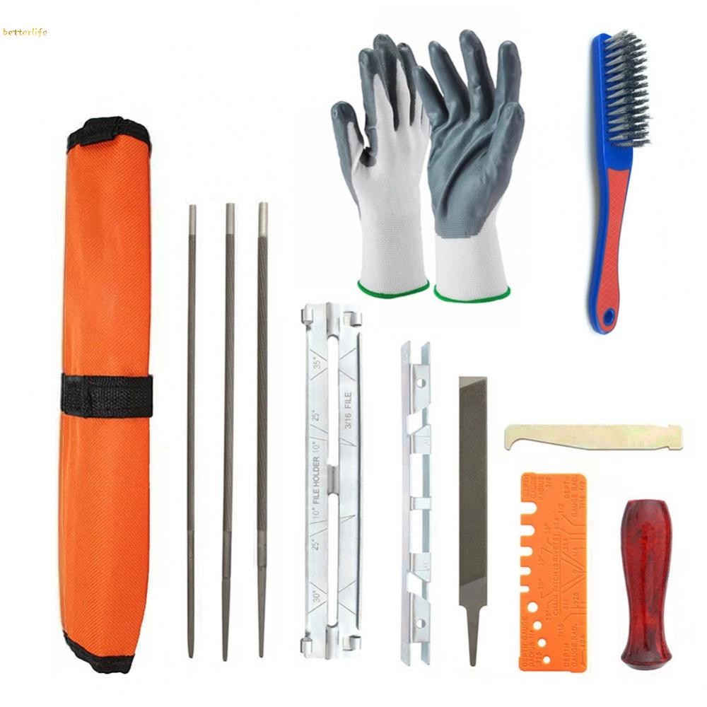 Chain Saw File Kit Accurate Edge Grinding Easy To Carry Extended Chain
