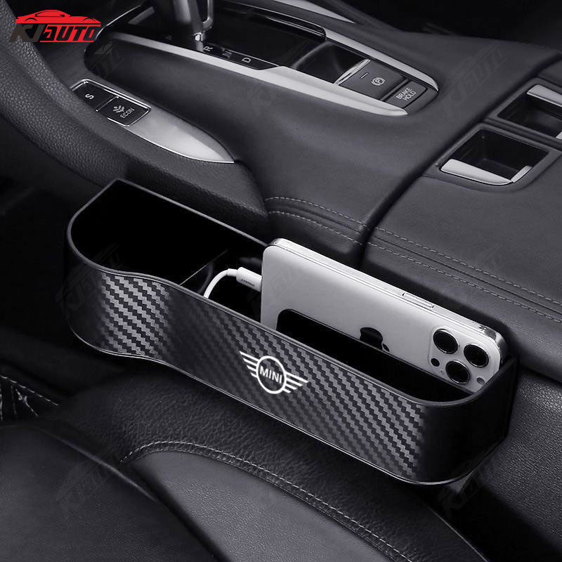 Mini】Car Seat Gap Storage Box Cup Holder Phone Storage Gap Leak-proof ...