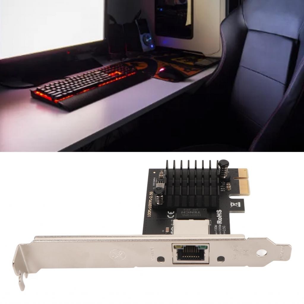 Shopp PCIe Card 2.5Gbps Remote Wake Up RTL8125 Chip Support ACPI APM ...