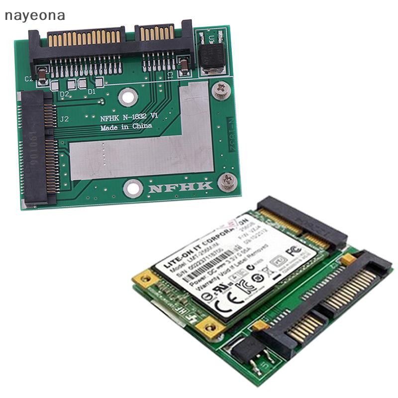 [NAY] mSATA SSD to 2.5'' SATA 6.0gps adapter converter card module ...