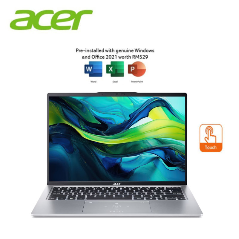 Acer Swift GO 14 SFG1473T98EX 14" WUXGA Touch Screen Laptop Pure