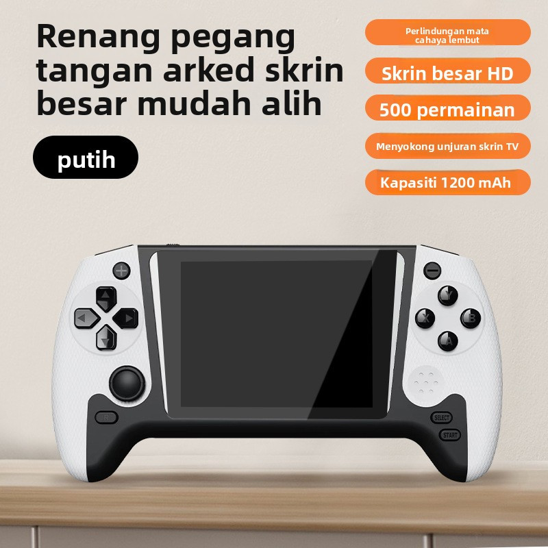 2025 New FC Retro Handheld Game Console - 2-Player Large Screen Mini ...