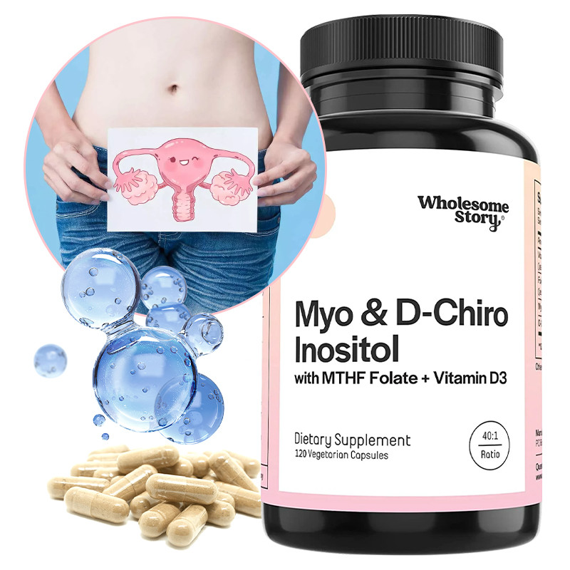 Myo-Inositol & D-Chiro Inositol Blend-Hormonal Balance and Healthy ...