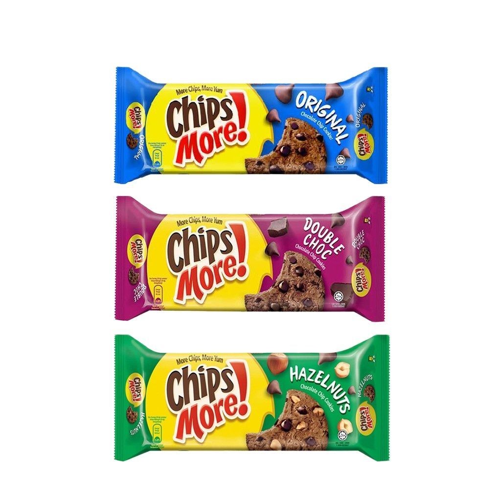 CHIPSMORE Chocolate Chip Cookie Original Double Chocolate Hazelnuts ...