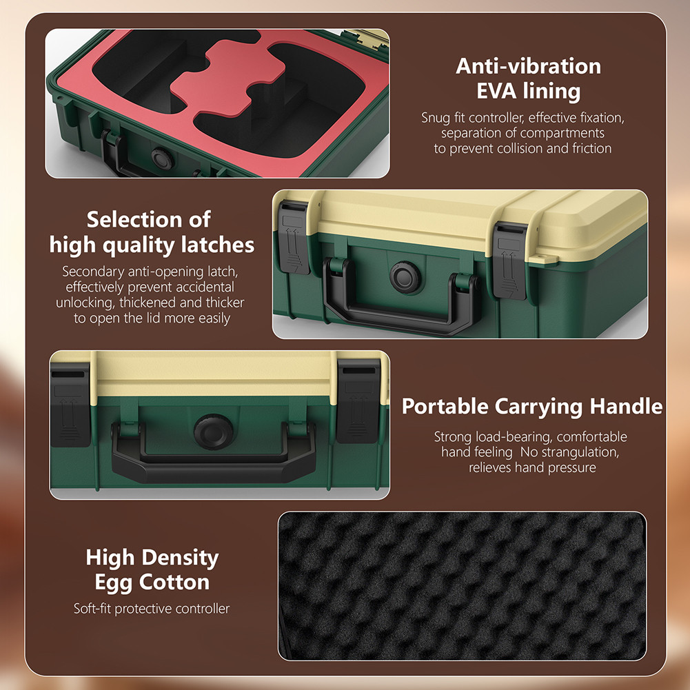 [Redkeev.my] Hard Shell Carrying Case Storage Box for PS5/PS4/Xbox ...
