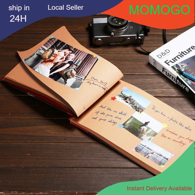 Expandable Family Lovers Friends Memory Scrap Book Memory Gift DIY