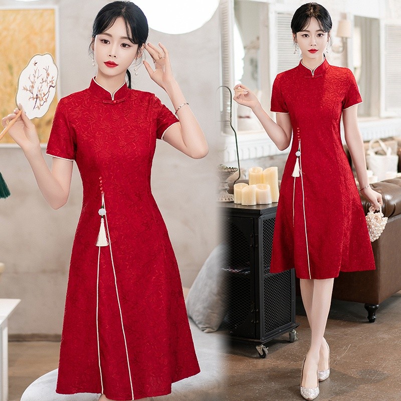 Cheongsam dress shopee hotsell