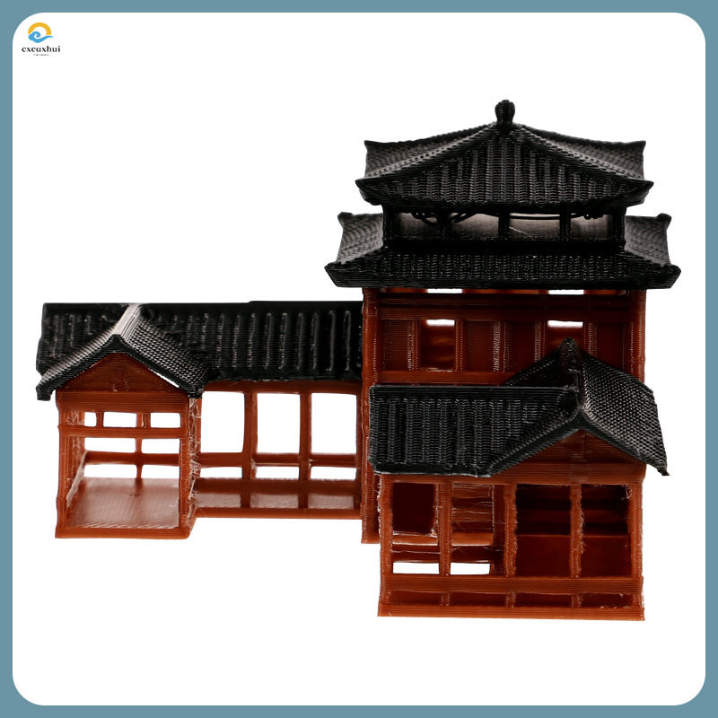Ancient Building Model Aquarium Sculpture Japanese Zen Garden ...