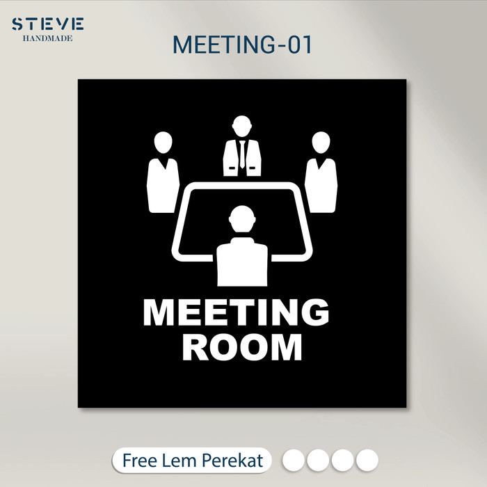 Sign Board Meeting Room | Meeting Room Sign Board Acrylic Label Sign ...
