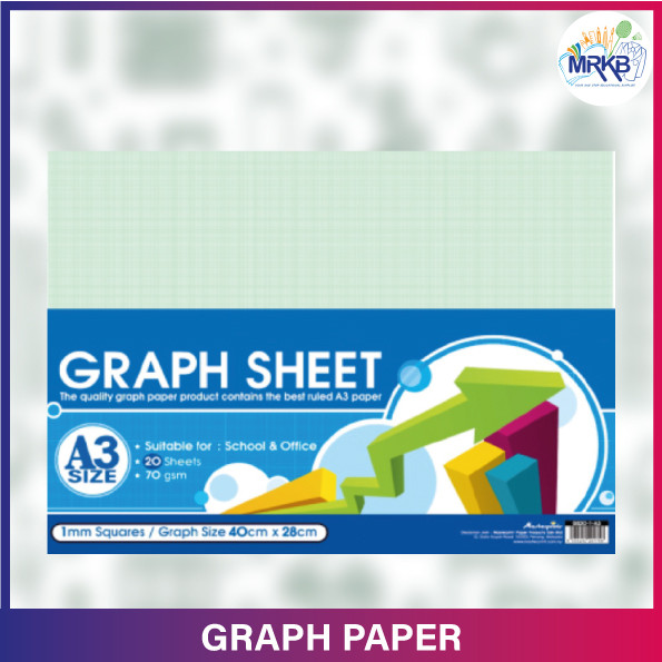 GRAPH SHEET A3 70GSM 20'S | Shopee Malaysia