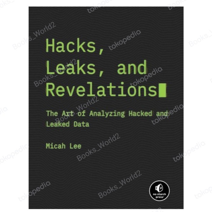 Hacks, Leaks, and Revelations Book The Art of Analyzing Hacked(01)