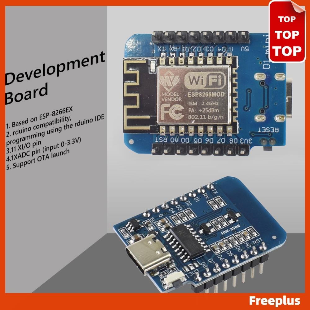 ESP8266 ESP-12F D1 Mini WIFI Development Board NodeMCU Lua Type-C for ...