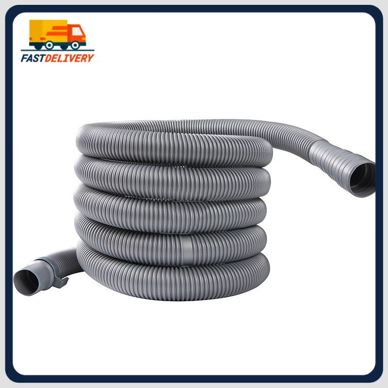 Washing Machine Dishwasher Drain Hose Outlet Water Pipe 2m 4m/Paip