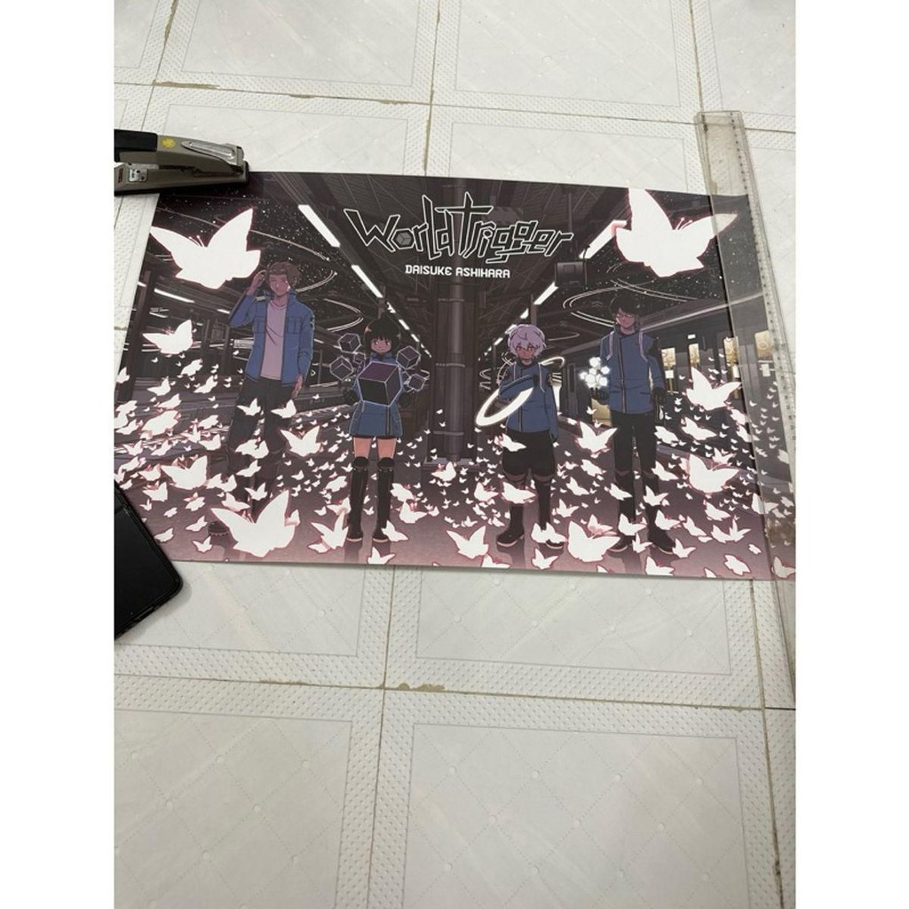 Poster World Trigger Vol 1 (roll wrapped in plastic water pipe ...