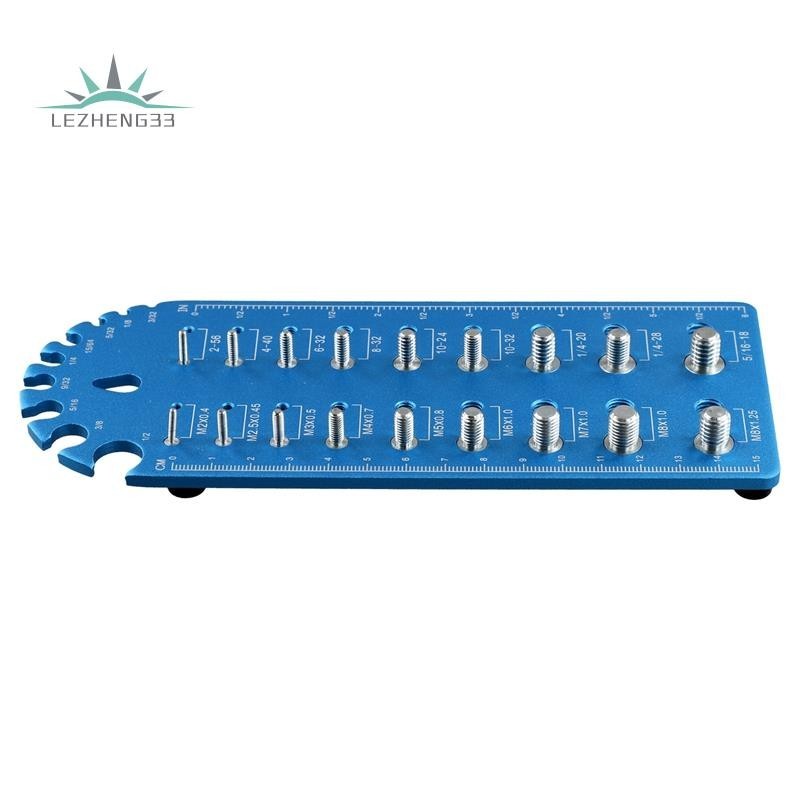 18 Nut and Bolt Thread Checkers Fine Thread Nut and Bolt Size Gauge
