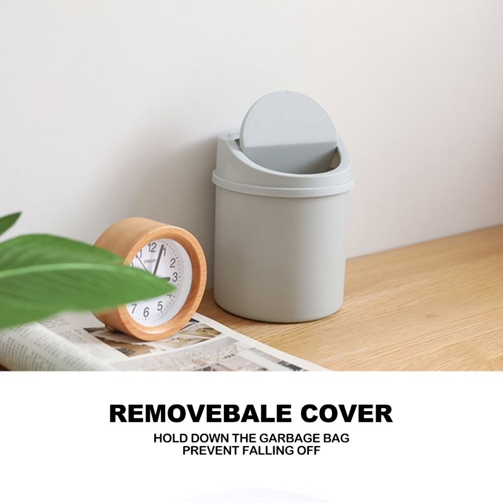 [MY] Mini Desktop Dustbin/ Office Room Dustbin Garbage Dispose/ Storage ...