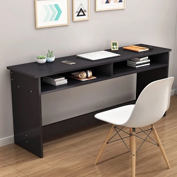 Wall Narrow Table Long Strip Table Back Wall Narrow Shelf Computer ...