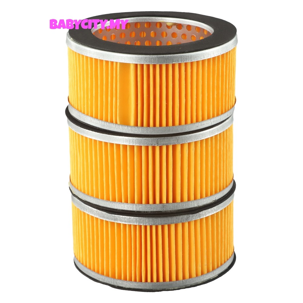 (BABYCITY-MY) 3pcs Cylinder Shape Inside Dia Air Compressor Element ...