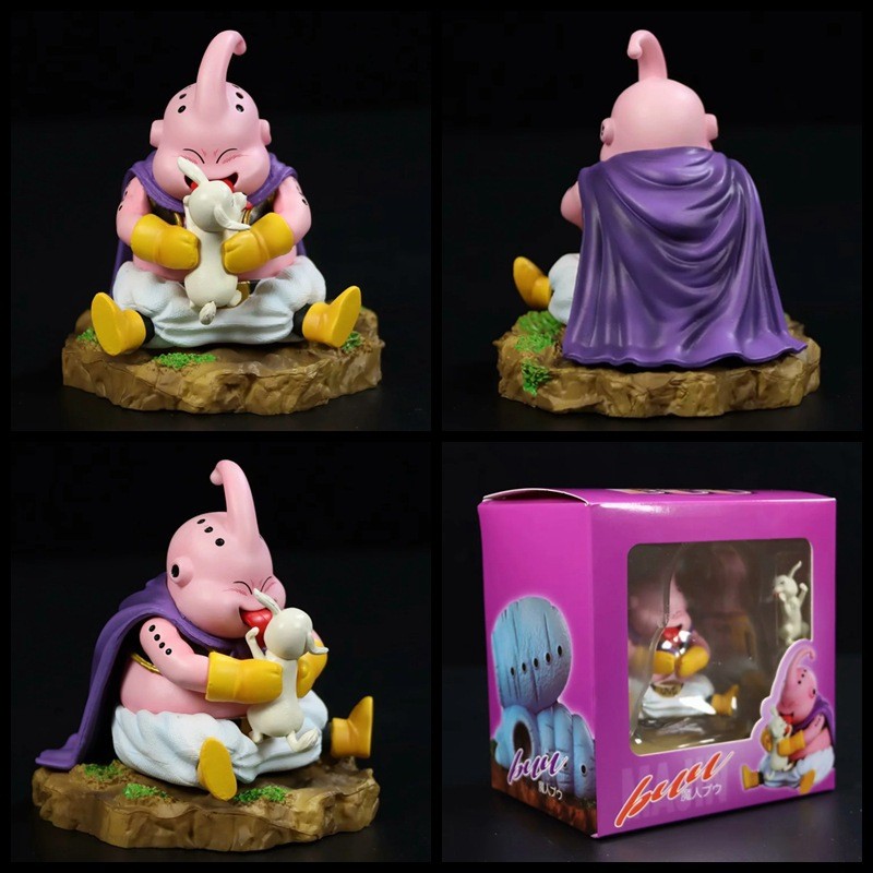 Dragon Ball Saiyan Majin Buuu GK Fat Buuu Licking Dog Sitting Scene ...