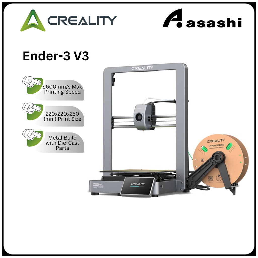 Creality Ender-3 V3 CoreXZ 3D Printer, 600mm/s Printing Speed, Stable ...