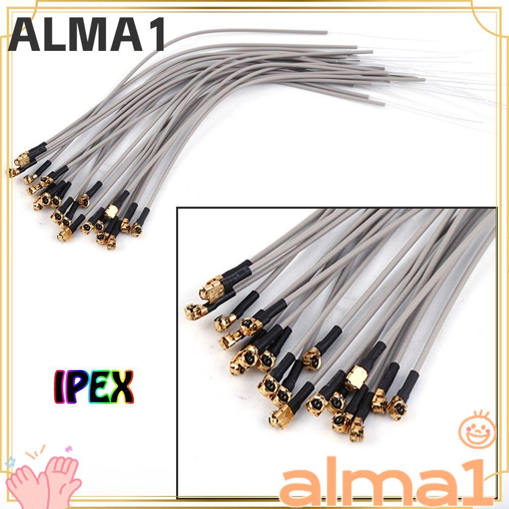 ALA 5/20pcs 150mm 2.4G Replacement Gold/Silver-plated Ipex Header Built ...