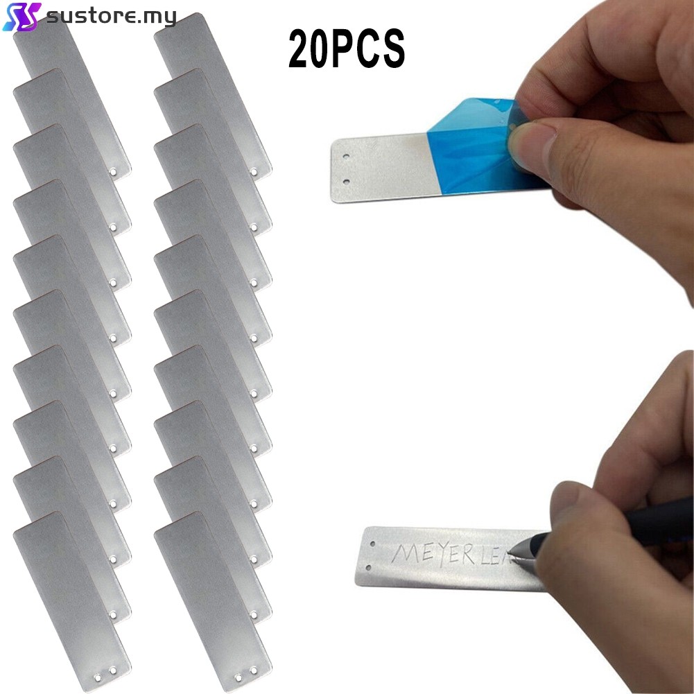 [Super] Aluminum Plant Labels Double Sided Metal Labels Tree ID Tags ...