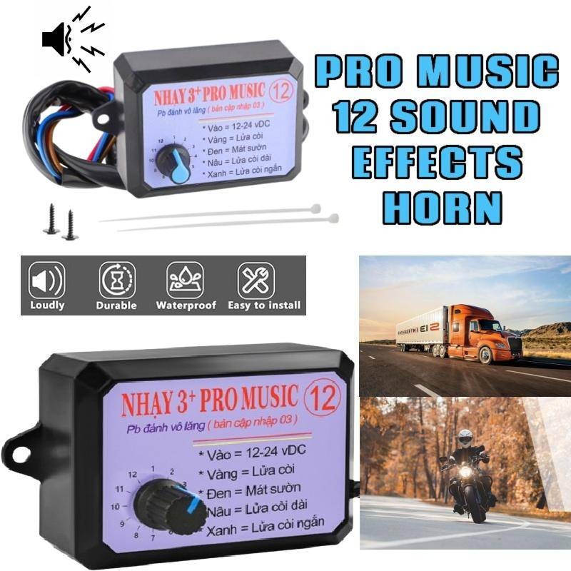 NEW Pro Music Rapid Horn Relay 1224V (12 Tones) For Car Truck Marine