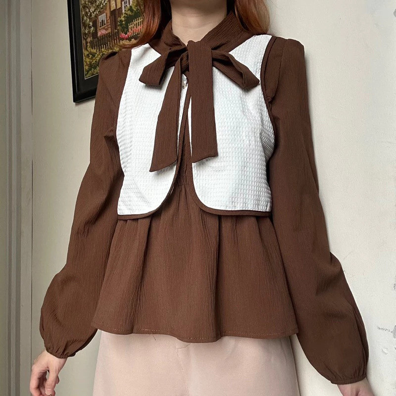 Bho ZRX BLOUSE For Women FORMAL SELA/INARA TOP BLOUSE/Tops For Women