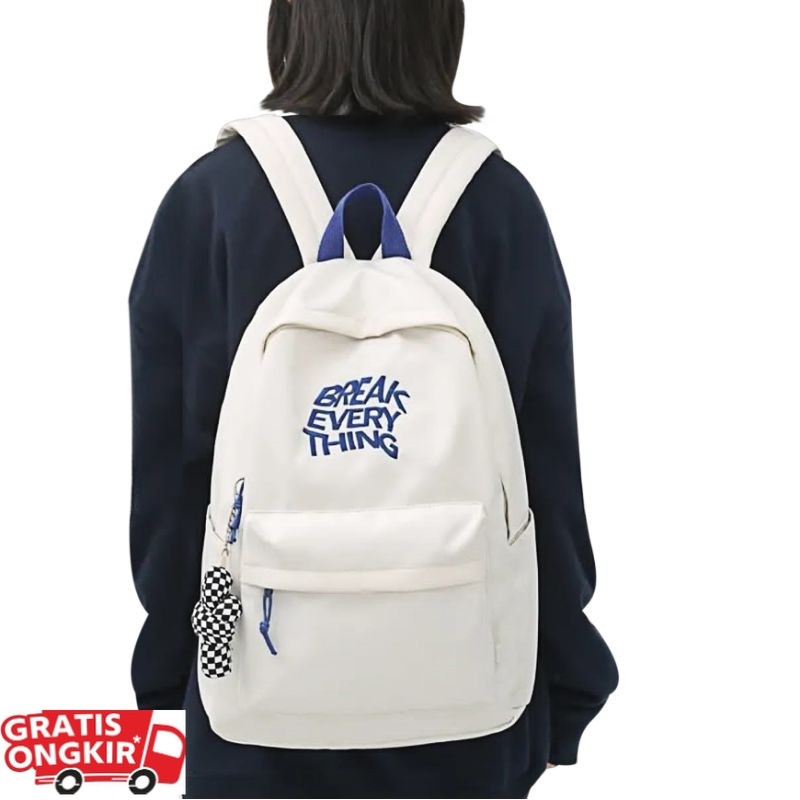 Bfs break Everything_School Backpack For Men Women | Shopee Malaysia