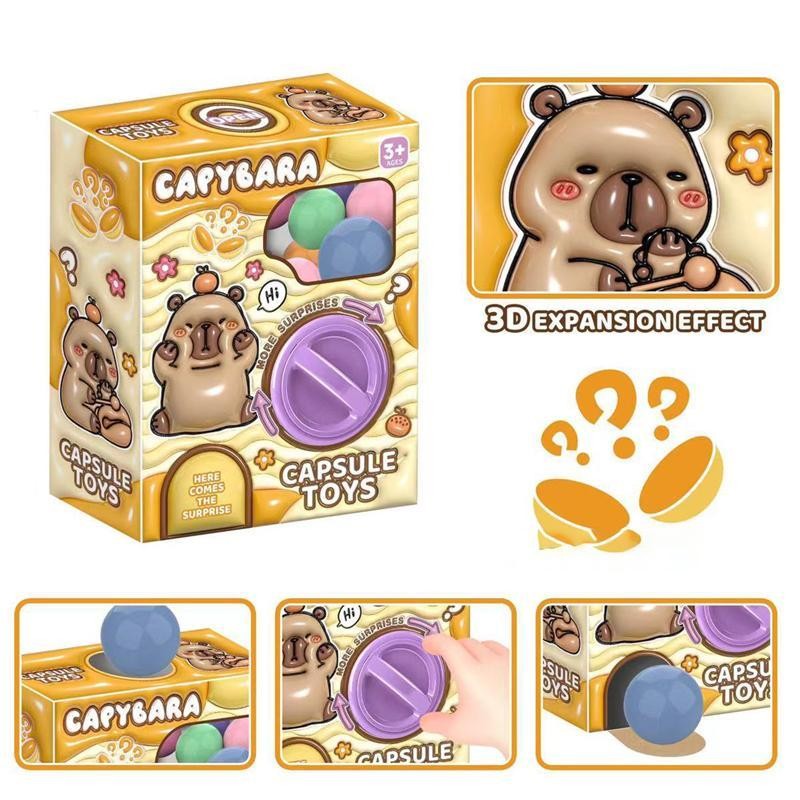 Capybara Gashapon Machine Reusable Character Doll Game Machine Vending ...