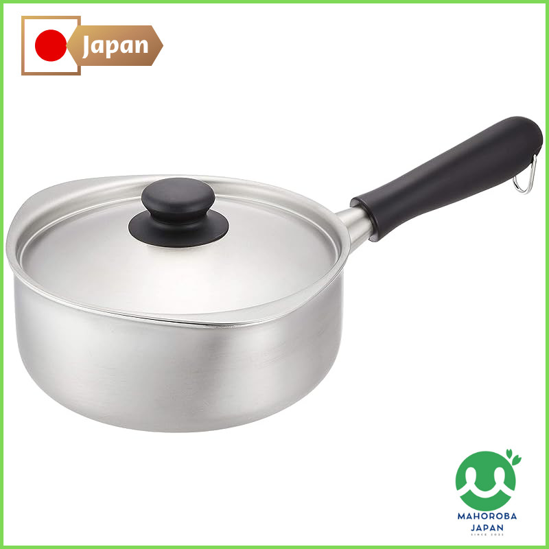 Sori Yanagi Stainless Steel One-Handed Pot with Spout - 18cm & 22cm ...