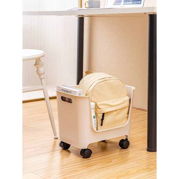under desk storage box hostel organizer Rak beg sekolah, meja bawah ...