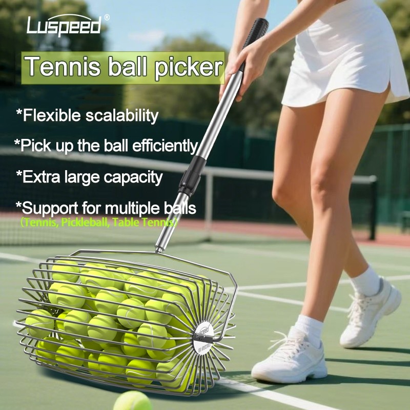 Toddmomy Table Tennis Ball Pick, Adjustable Handle, Portable Table - View #2