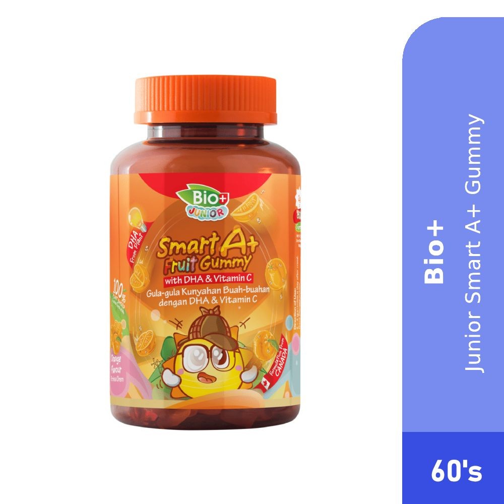 BIO+ Junior Smart A+ Gummy 80's – Multivitamin Gummies for Kids' Growth ...