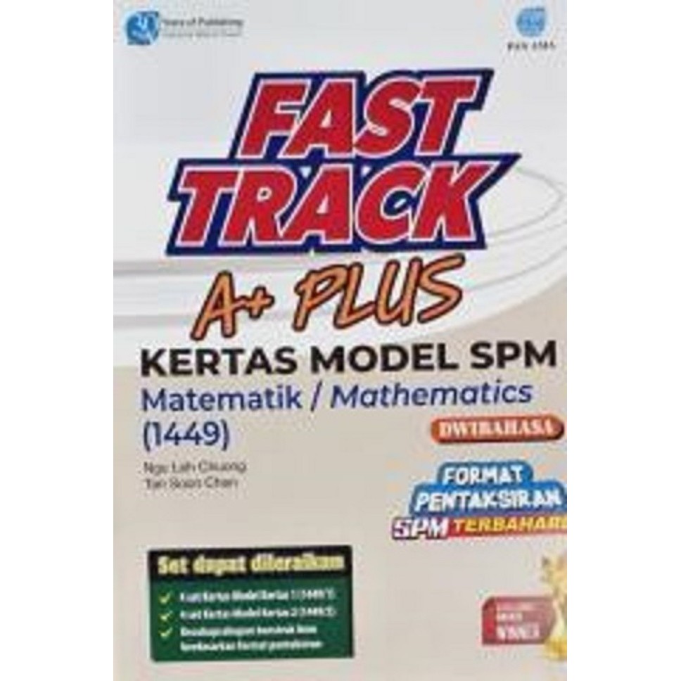 Fast Track A+ Plus Kts Model SPM Matematik - PA | Shopee Malaysia