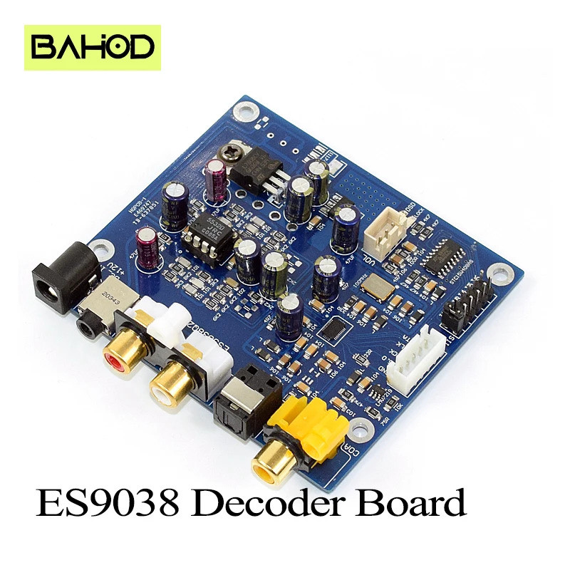 Es9039q2m Dac Decoder Board I2s Dsd Optical Coaxial Input Da