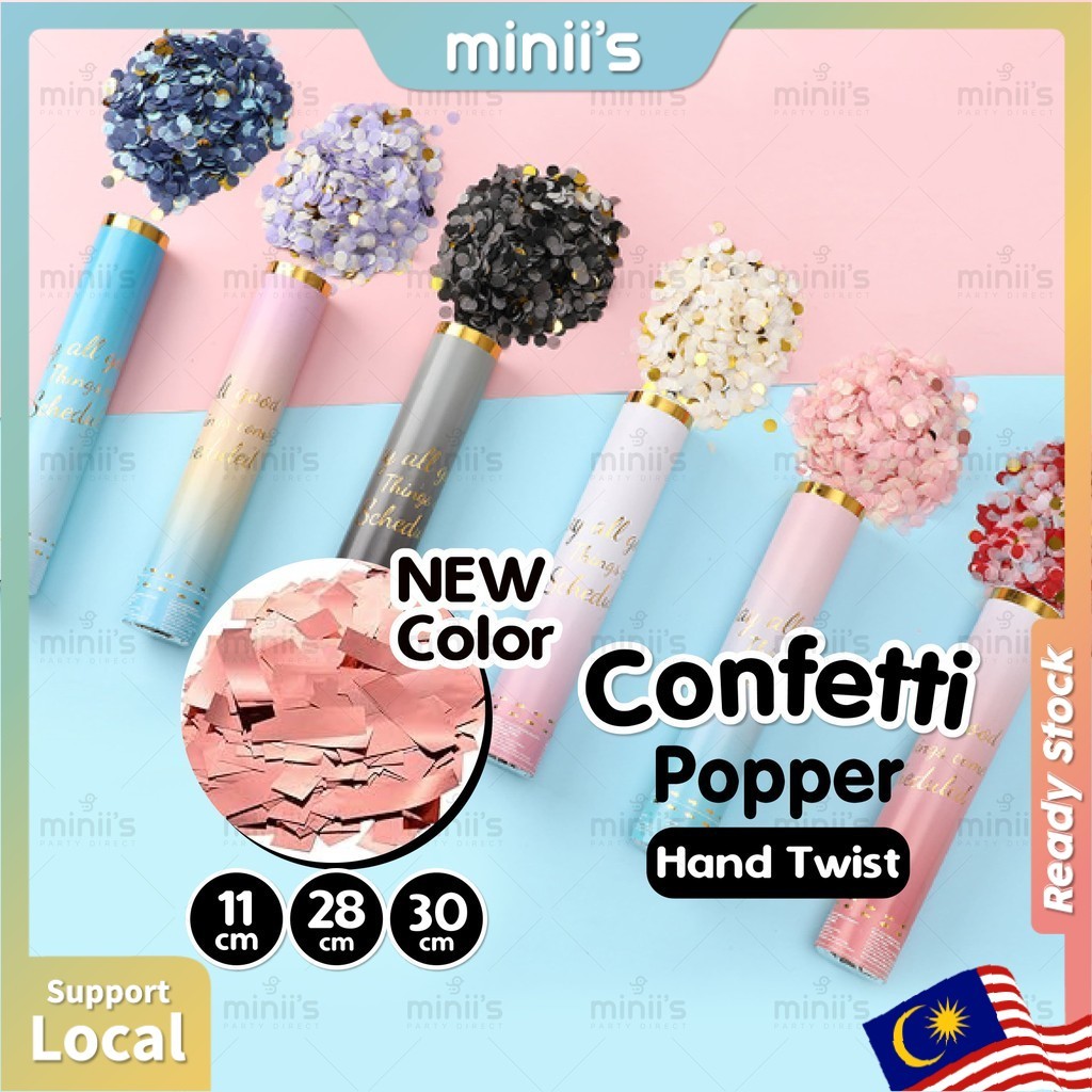 MINIIS PARTY Party Popper Confetti Popper Party Popper Confetti ...