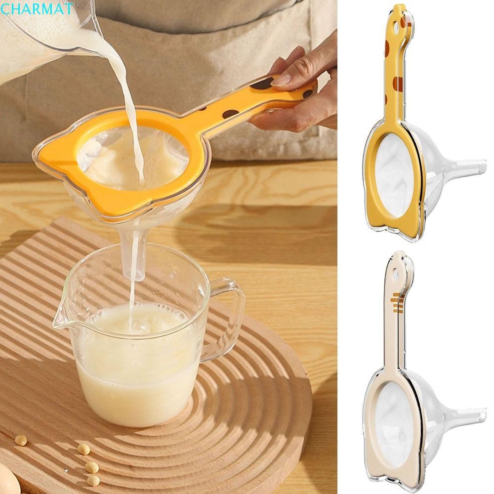 CHARMAT Funnel Filter with Handle, Large-caliber 120 Mesh Kitchen Oil ...