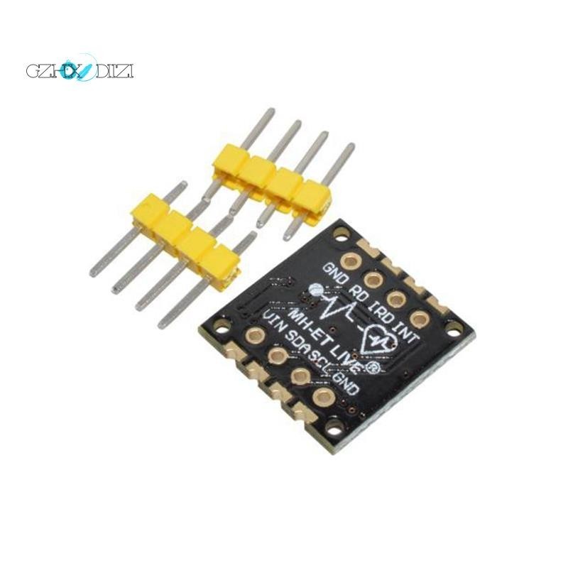 1 Piece MAX30100 Heart Rate Sensor Module Puls Detection Blood Oxygen ...