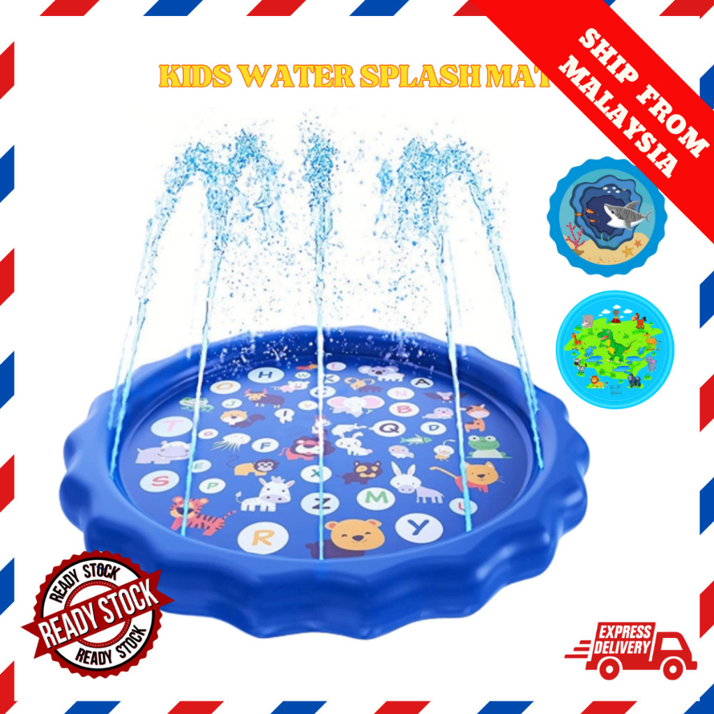 Splash Pool Sprinkle Fountain Pad Sprinkler for Indoor Outdoor Swimming ...
