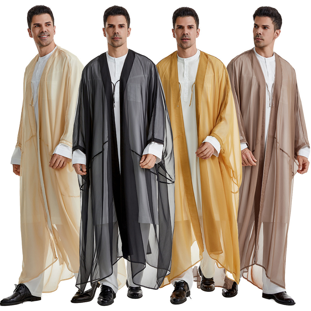 Muslim solid color in stock men's long robe Arab Saudi Arabia Iran ...
