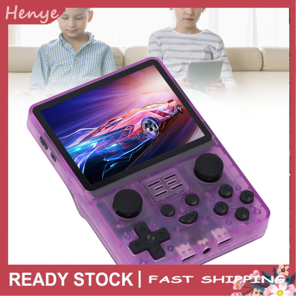 Henye Kids Adults Handheld Game Console HD IPS Screen Detachable Wide